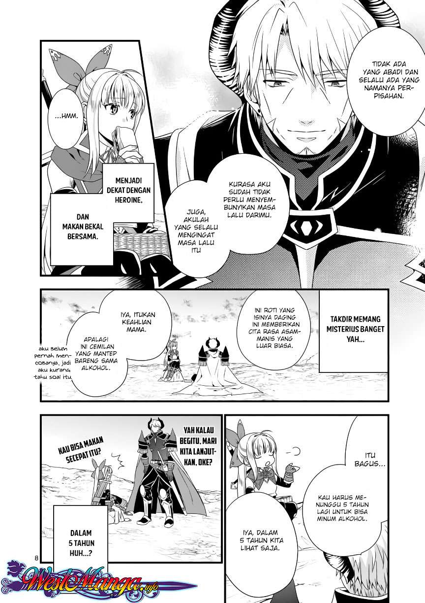 Maou desu Onna Yuusha no Hahaoya to Saikon Shita no de Onna Yuusha ga Giri no Musume ni Narimashita Chapter 7 - halaman 9