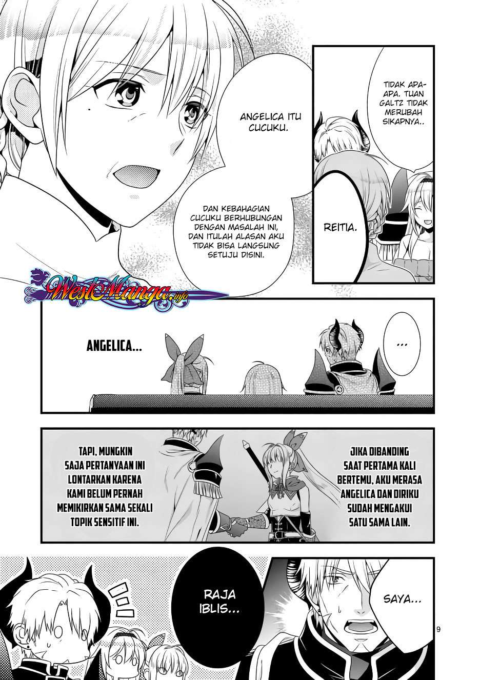 Maou desu Onna Yuusha no Hahaoya to Saikon Shita no de Onna Yuusha ga Giri no Musume ni Narimashita Chapter 8 - halaman 10