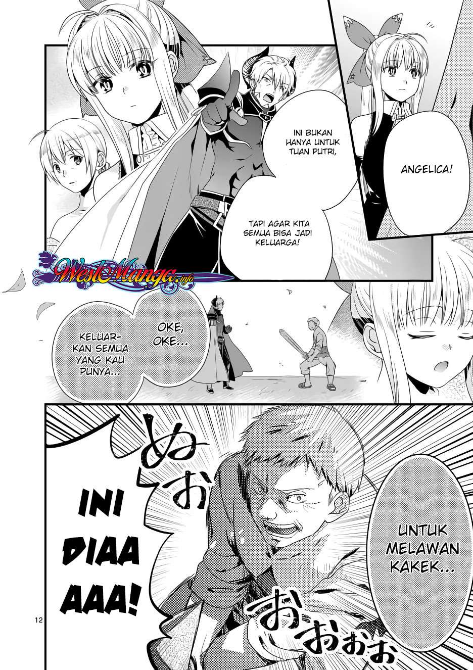 Maou desu Onna Yuusha no Hahaoya to Saikon Shita no de Onna Yuusha ga Giri no Musume ni Narimashita Chapter 8 - halaman 13