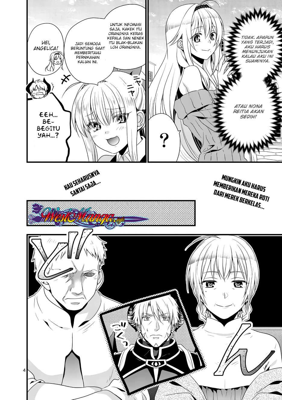 Maou desu Onna Yuusha no Hahaoya to Saikon Shita no de Onna Yuusha ga Giri no Musume ni Narimashita Chapter 8 - halaman 4