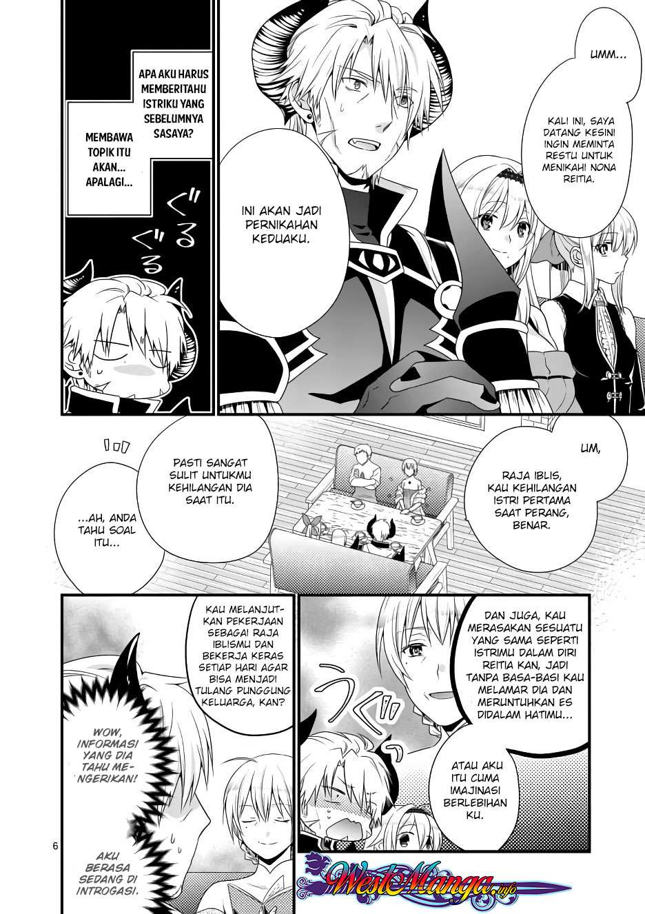Maou desu Onna Yuusha no Hahaoya to Saikon Shita no de Onna Yuusha ga Giri no Musume ni Narimashita Chapter 8 - halaman 6