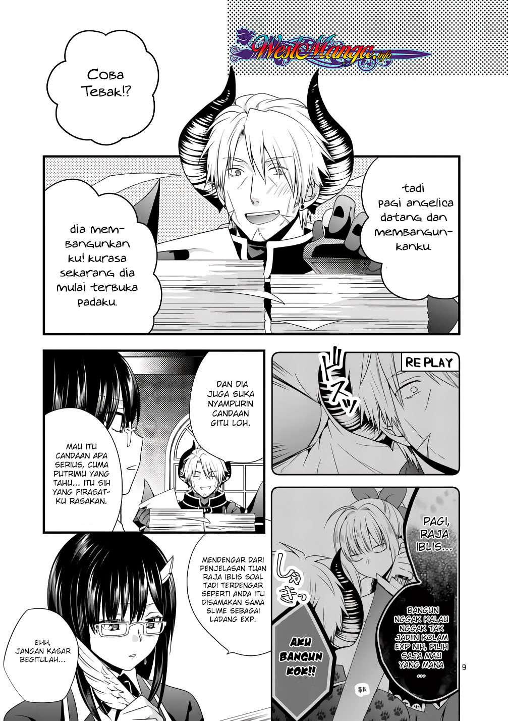 Maou desu Onna Yuusha no Hahaoya to Saikon Shita no de Onna Yuusha ga Giri no Musume ni Narimashita Chapter 9 - halaman 10