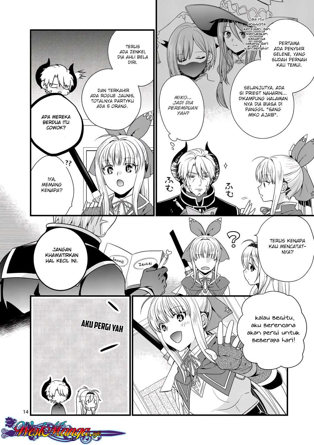 Maou desu Onna Yuusha no Hahaoya to Saikon Shita no de Onna Yuusha ga Giri no Musume ni Narimashita Chapter 9 - halaman 15