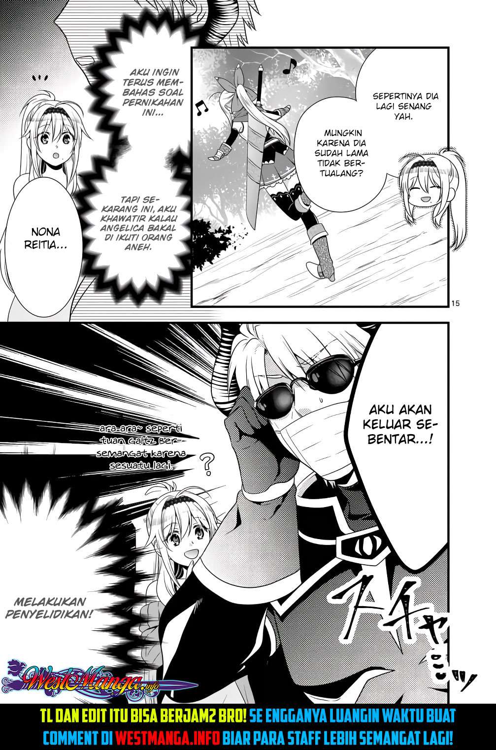 Maou desu Onna Yuusha no Hahaoya to Saikon Shita no de Onna Yuusha ga Giri no Musume ni Narimashita Chapter 9 - halaman 16
