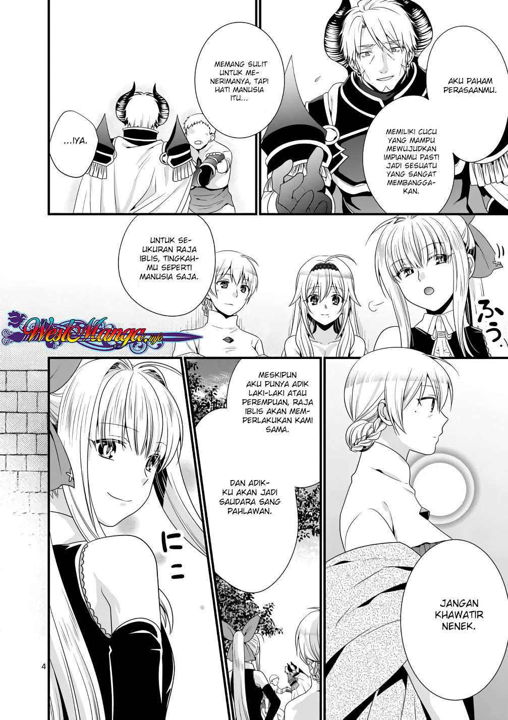 Maou desu Onna Yuusha no Hahaoya to Saikon Shita no de Onna Yuusha ga Giri no Musume ni Narimashita Chapter 9 - halaman 4