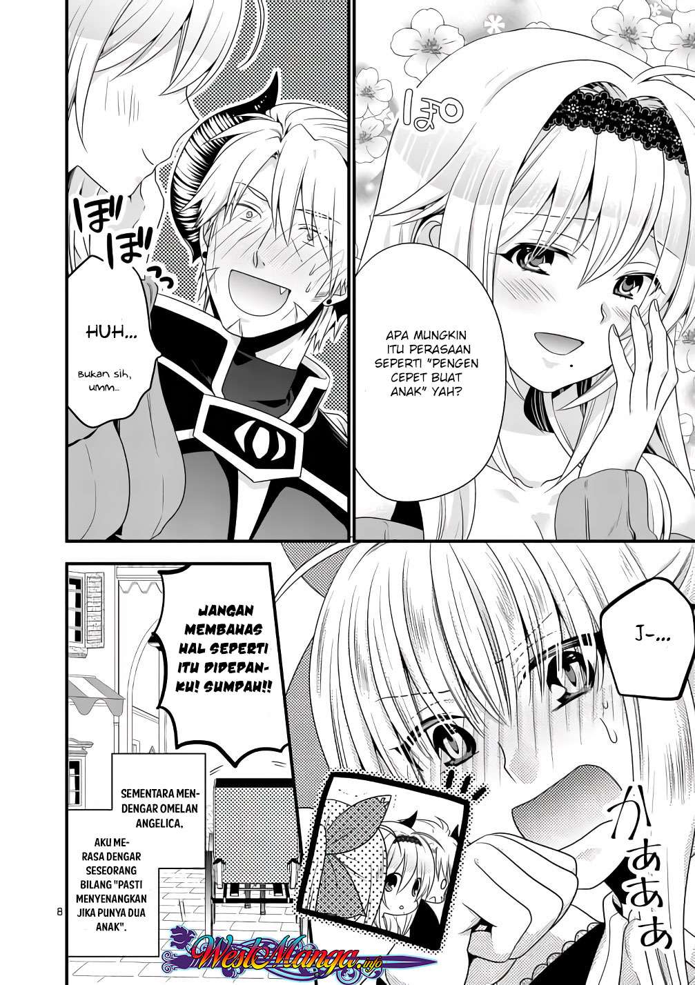 Maou desu Onna Yuusha no Hahaoya to Saikon Shita no de Onna Yuusha ga Giri no Musume ni Narimashita Chapter 9 - halaman 8