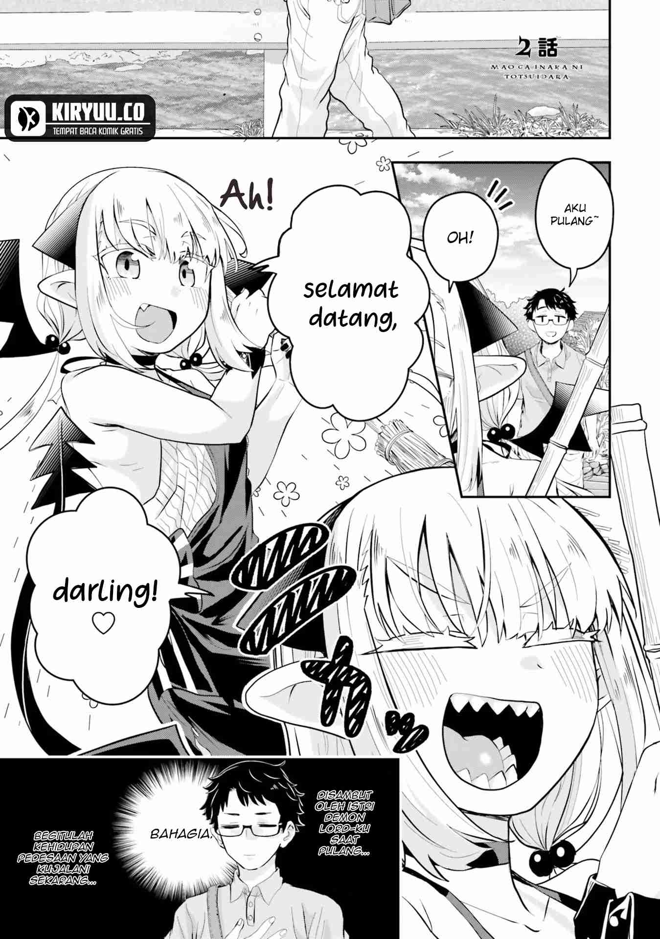Maou ga Inaka ni Totsuidara Chapter 2 - halaman 2