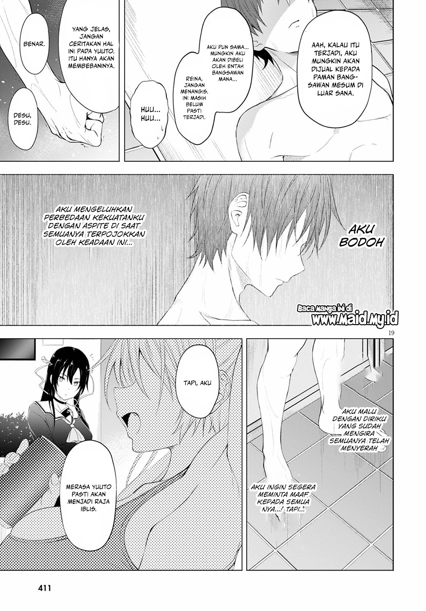 Maou Gakuen no Hangyakusha: Jinrui Hatsu no Maou Kouhou, Kenzoku Shoujo to Ouza wo Mezashite Nariagaru Chapter 10 - halaman 20