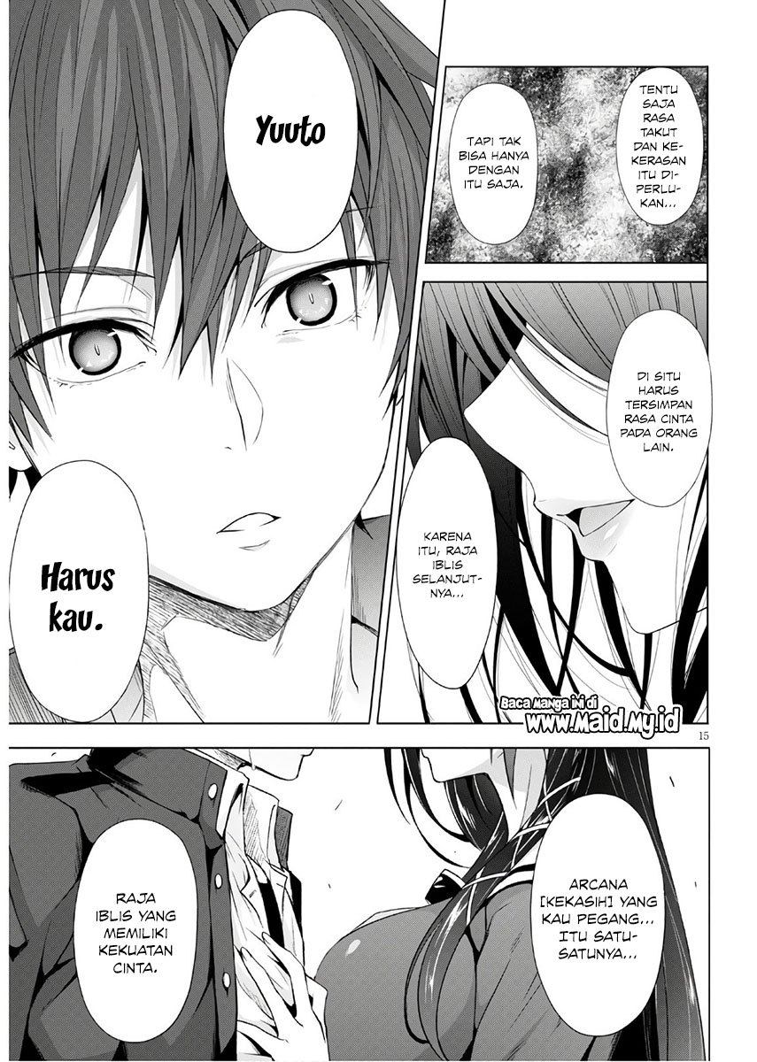 Maou Gakuen no Hangyakusha: Jinrui Hatsu no Maou Kouhou, Kenzoku Shoujo to Ouza wo Mezashite Nariagaru Chapter 3 - halaman 16