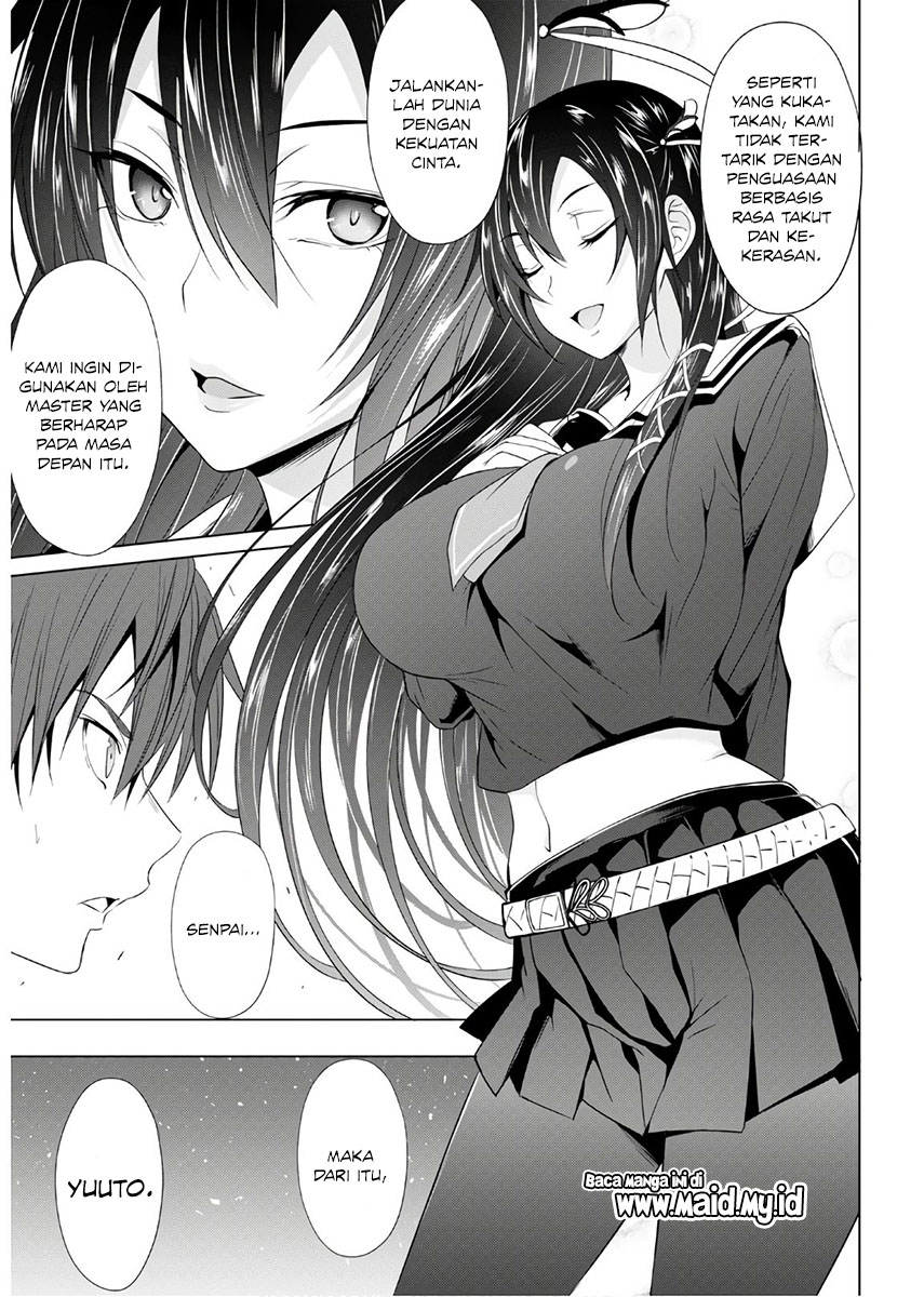 Maou Gakuen no Hangyakusha: Jinrui Hatsu no Maou Kouhou, Kenzoku Shoujo to Ouza wo Mezashite Nariagaru Chapter 3 - halaman 18