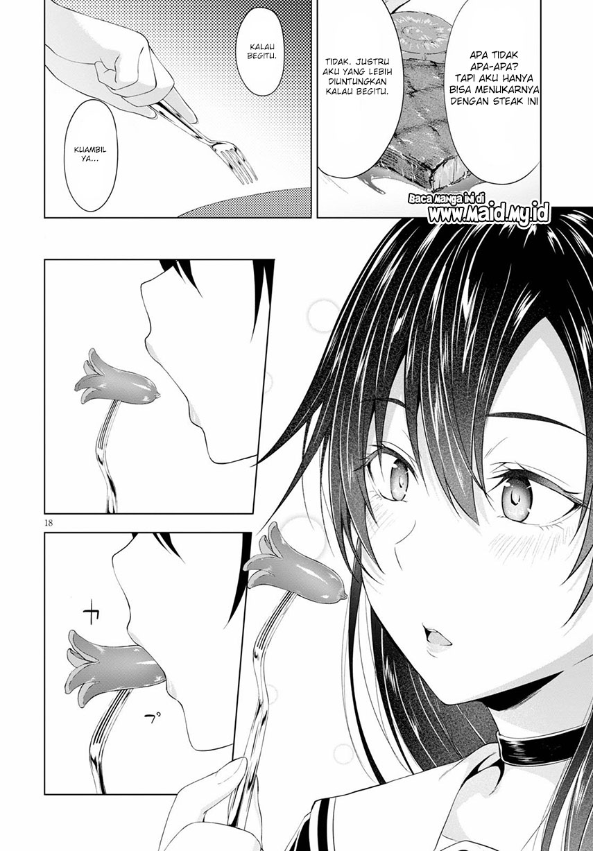 Maou Gakuen no Hangyakusha: Jinrui Hatsu no Maou Kouhou, Kenzoku Shoujo to Ouza wo Mezashite Nariagaru Chapter 5 - halaman 19