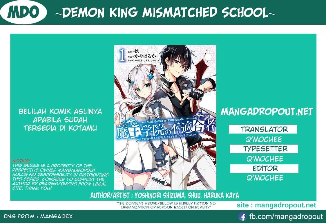 Maou Gakuin no Futekigousha Chapter 10 - halaman 1