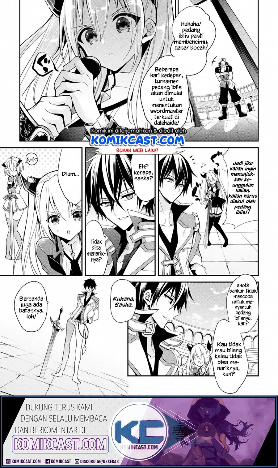 Maou Gakuin no Futekigousha Chapter 14.1 - halaman 8