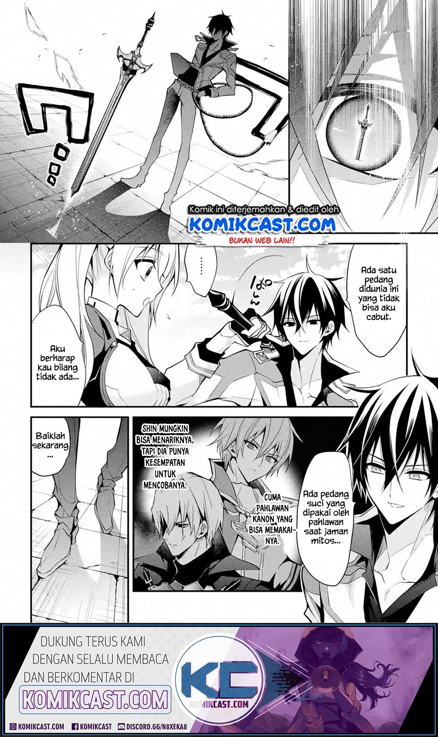 Maou Gakuin no Futekigousha Chapter 14.1 - halaman 9