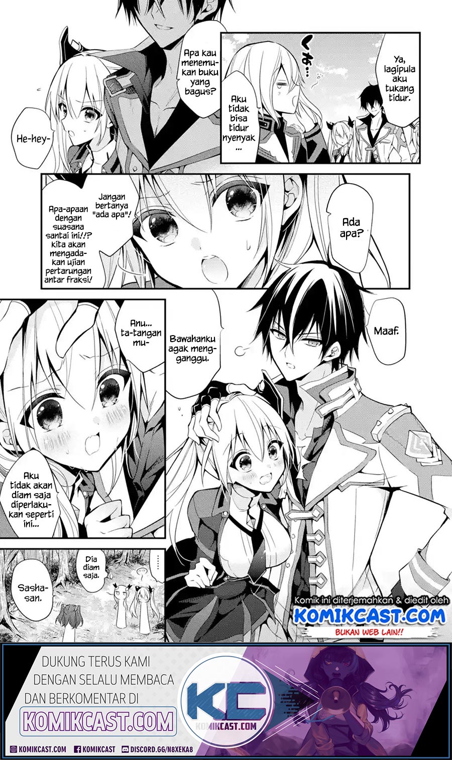 Maou Gakuin no Futekigousha Chapter 14.2 - halaman 18
