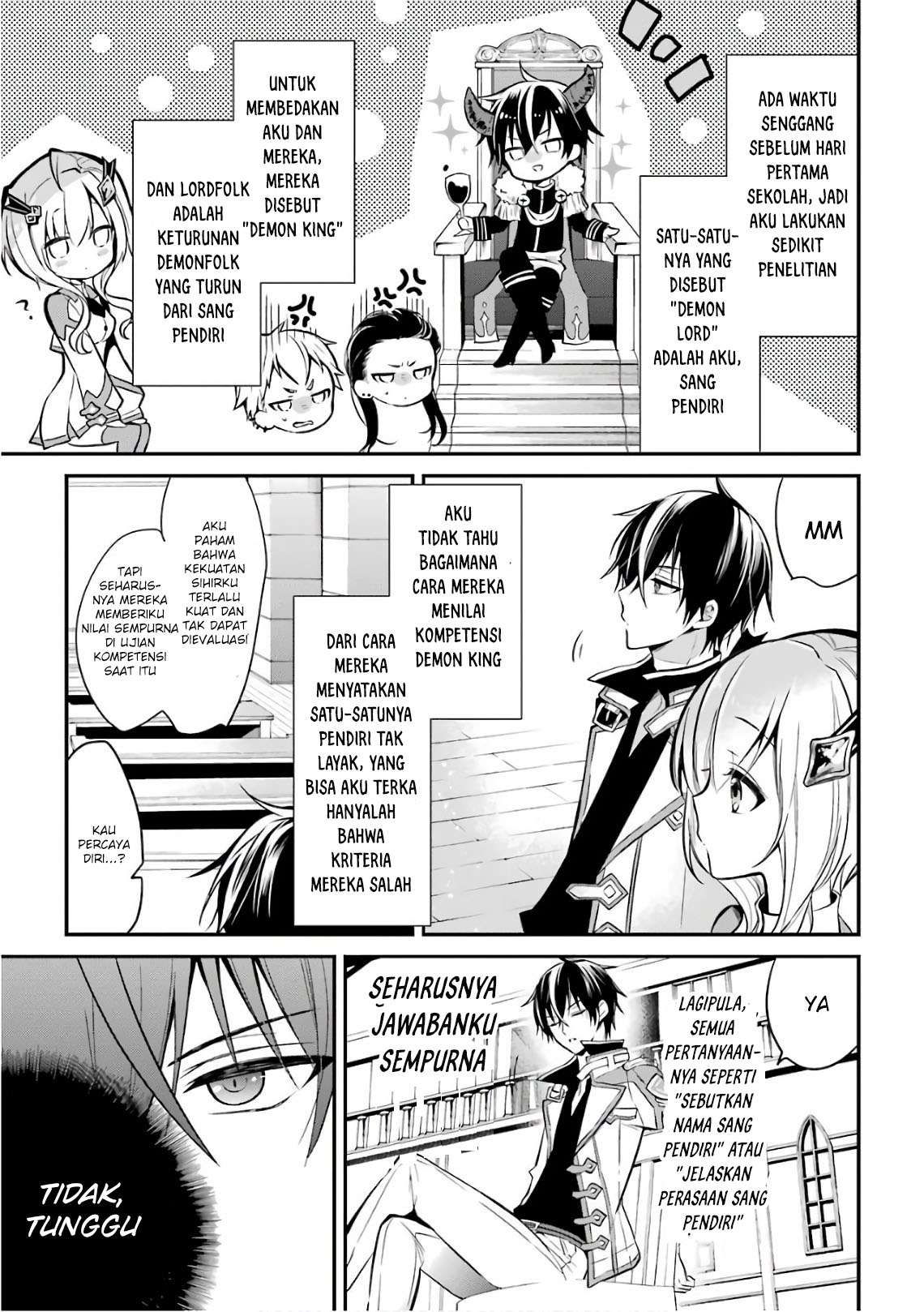 Maou Gakuin no Futekigousha Chapter 3.2 - halaman 10