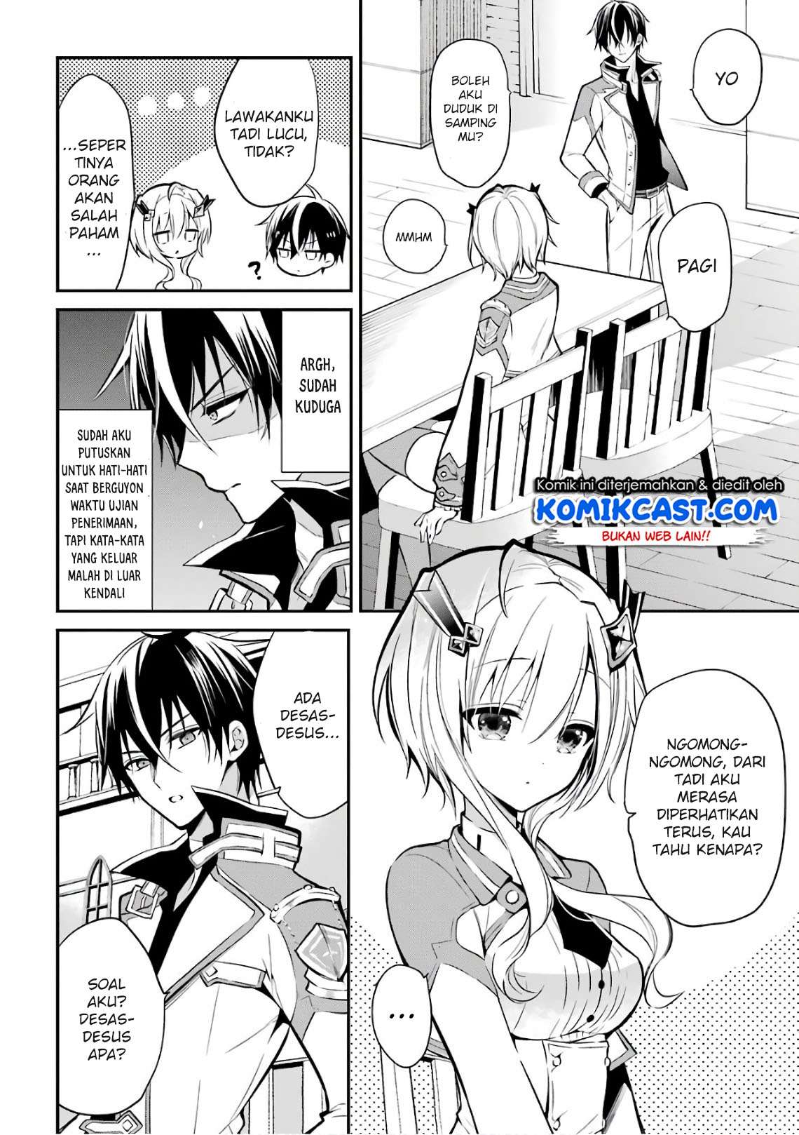 Maou Gakuin no Futekigousha Chapter 3.2 - halaman 7