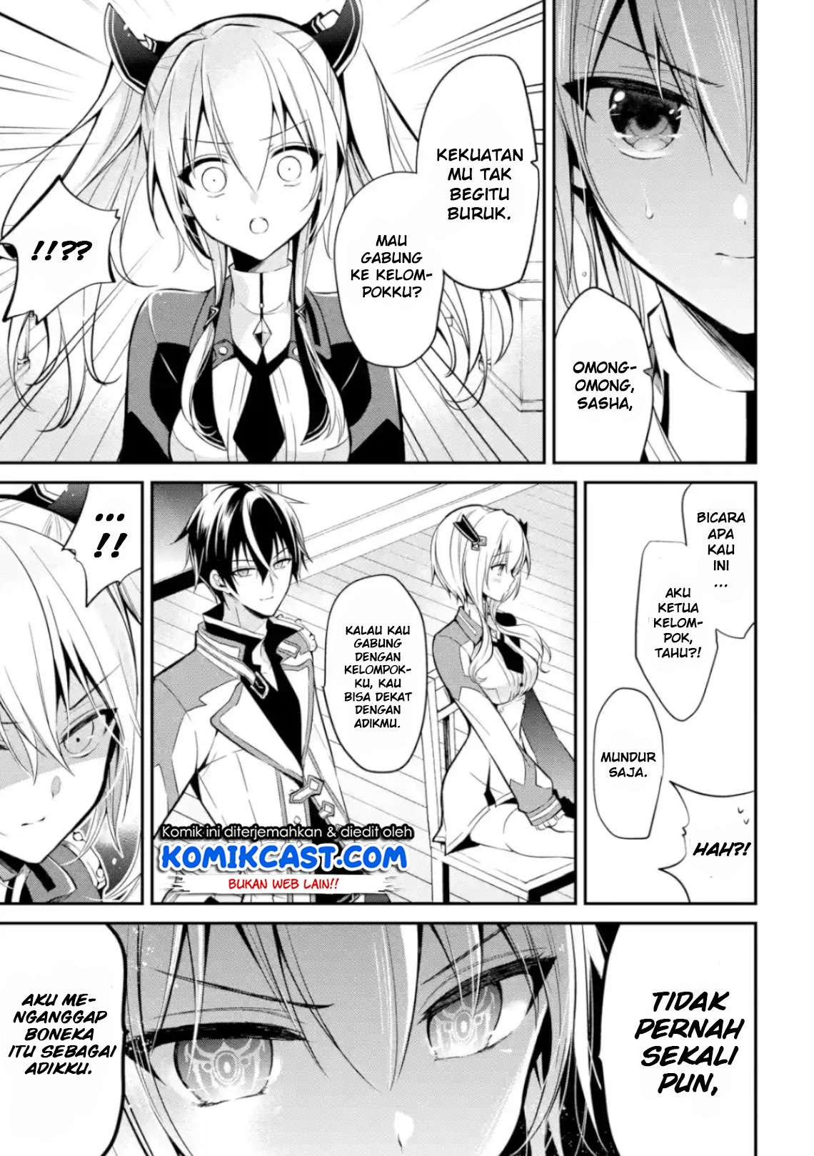 Maou Gakuin no Futekigousha Chapter 4 - halaman 10