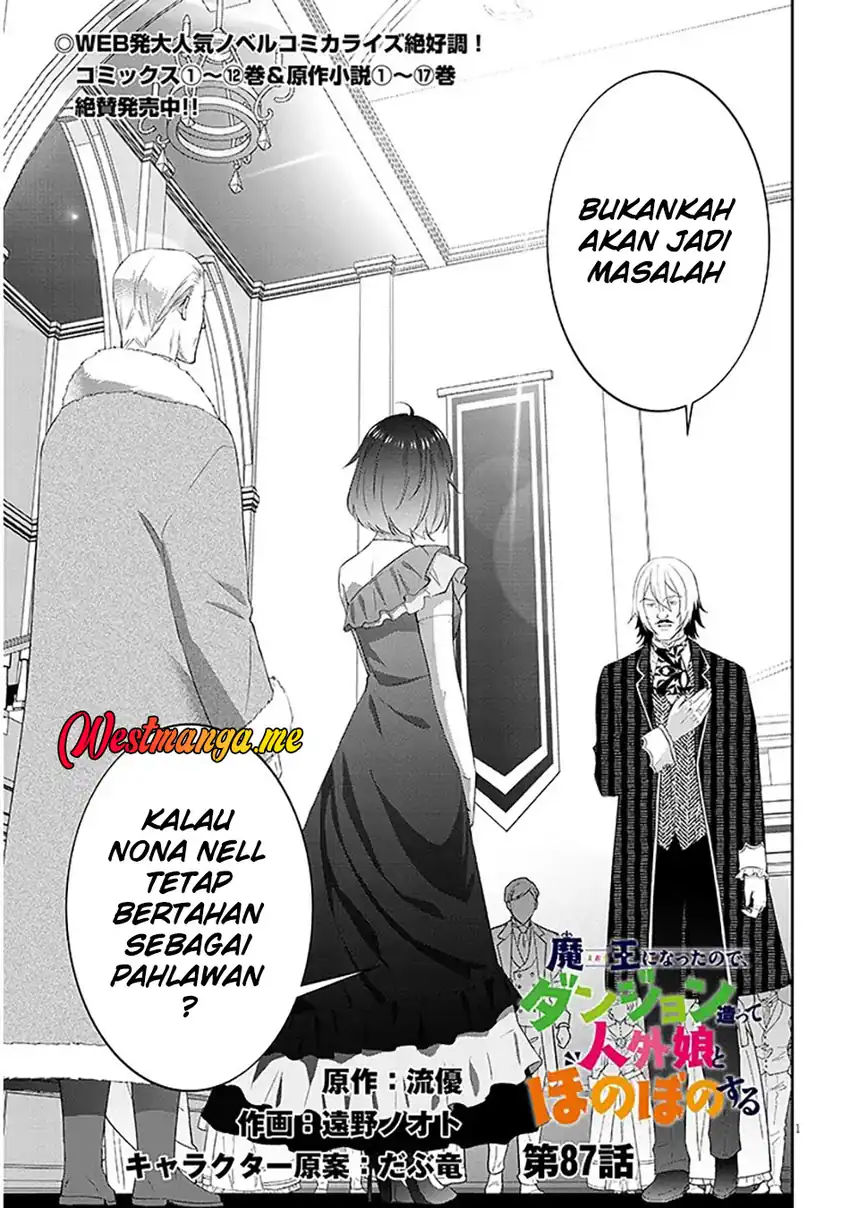 Maou ni Natta node, Dungeon Tsukutte Jingai Musume to Honobono suru Chapter 87.1 - halaman 2