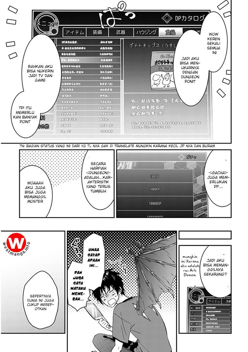 Maou ni Natte node – Dungeon Tsukutte Jingai Musume to Honobono suru Chapter 1 - halaman 12