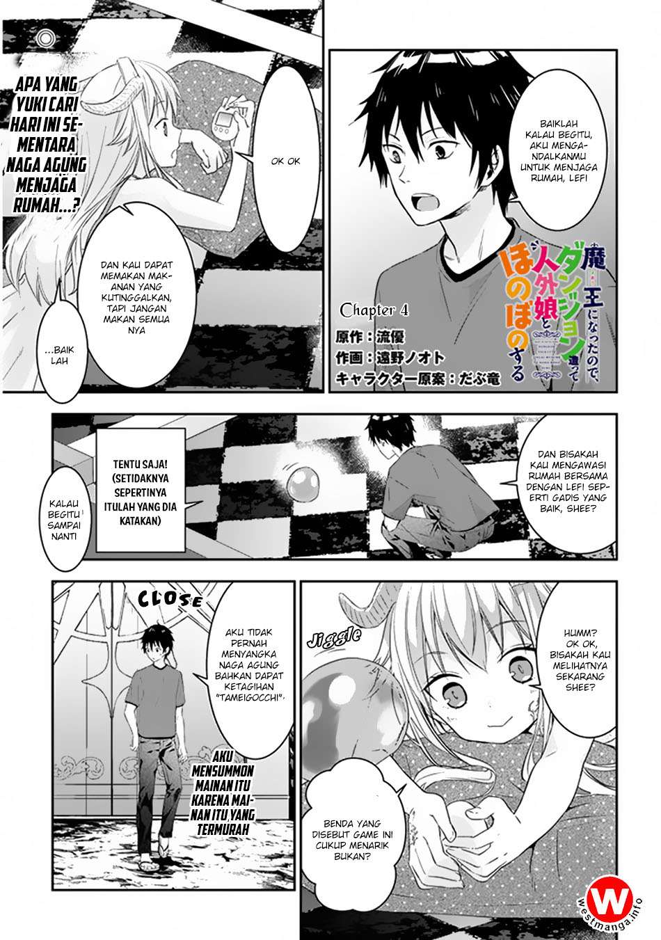 Maou ni Natte node – Dungeon Tsukutte Jingai Musume to Honobono suru Chapter 4.1 - halaman 2