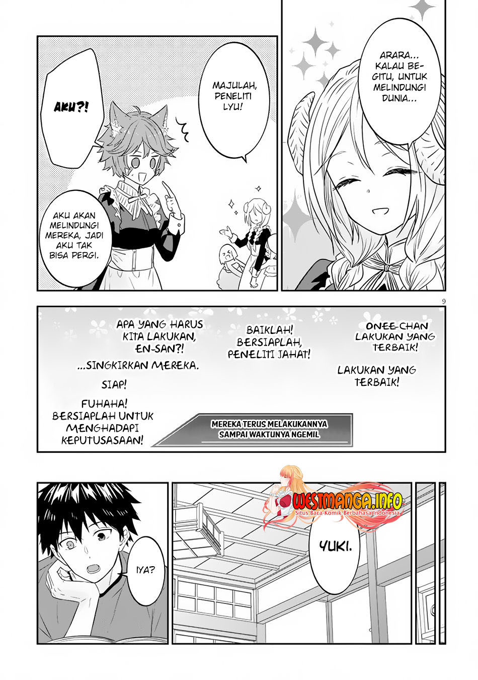 Maou ni Natte node – Dungeon Tsukutte Jingai Musume to Honobono suru Chapter 43.2 - halaman 2