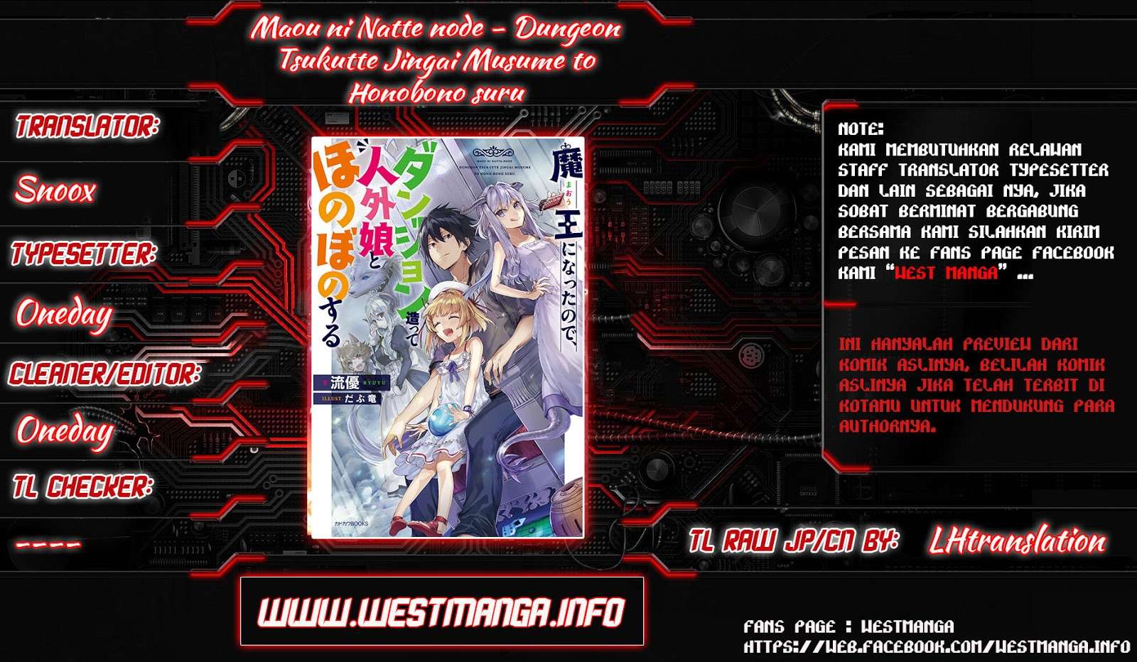 Maou ni Natte node – Dungeon Tsukutte Jingai Musume to Honobono suru Chapter 5.1 - halaman 2