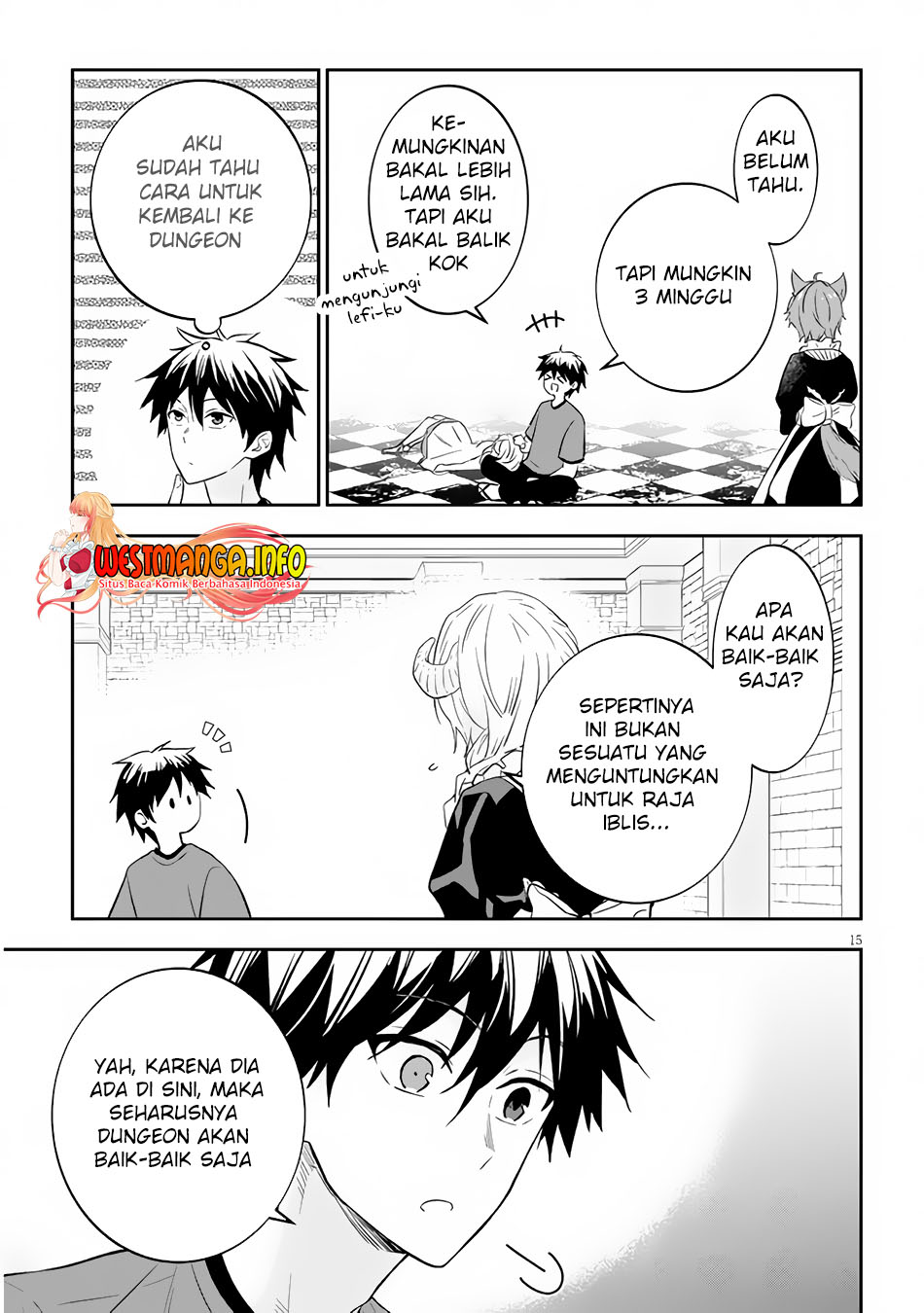 Maou ni Natte node – Dungeon Tsukutte Jingai Musume to Honobono suru Chapter 50.2 - halaman 7