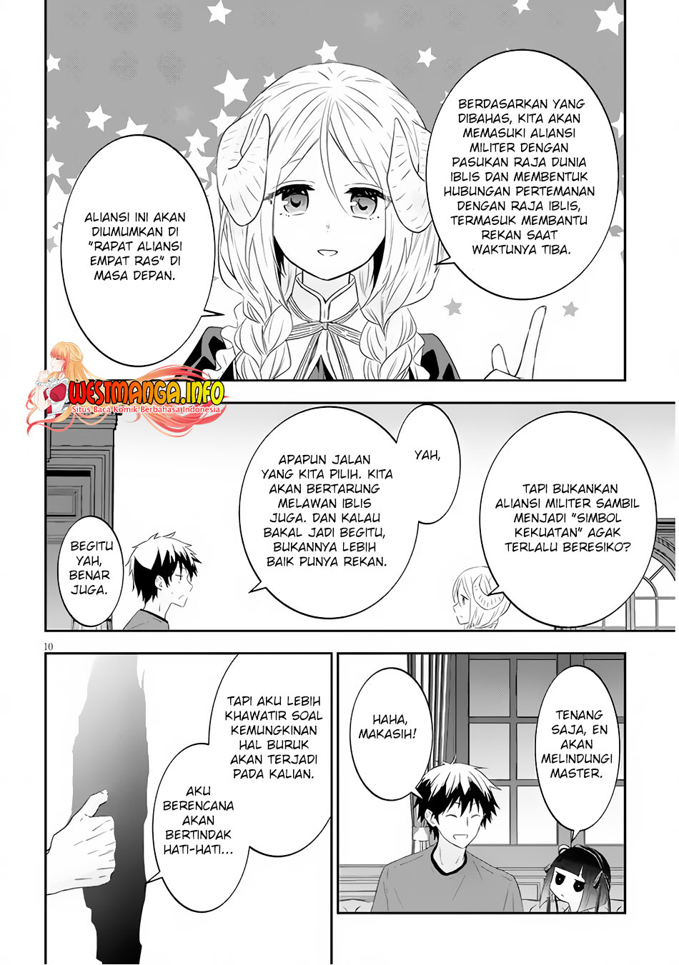 Maou ni Natte node – Dungeon Tsukutte Jingai Musume to Honobono suru Chapter 53.1 - halaman 12