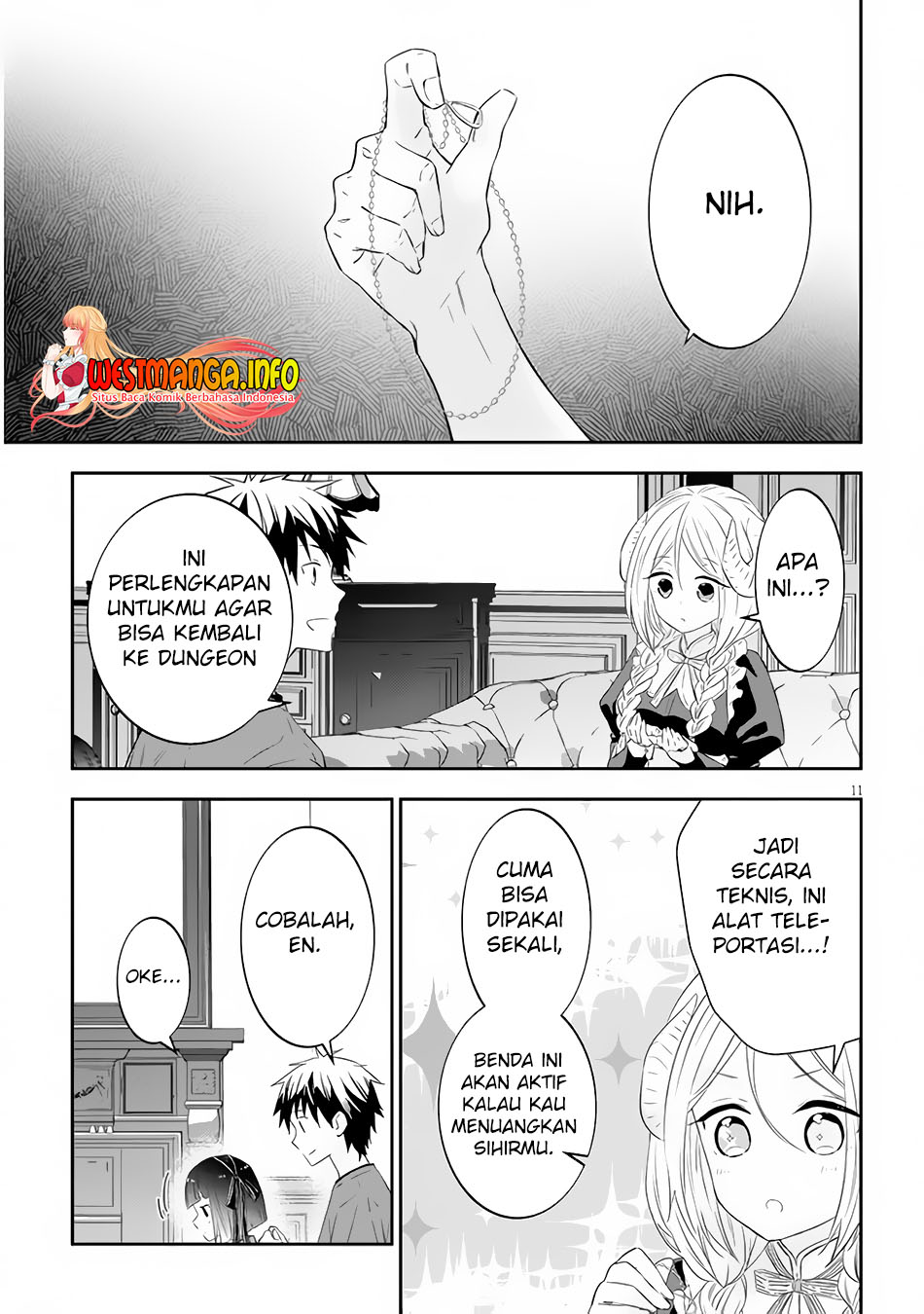 Maou ni Natte node – Dungeon Tsukutte Jingai Musume to Honobono suru Chapter 53.2 - halaman 2