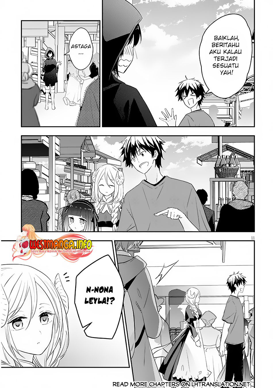 Maou ni Natte node – Dungeon Tsukutte Jingai Musume to Honobono suru Chapter 57.2 - halaman 2