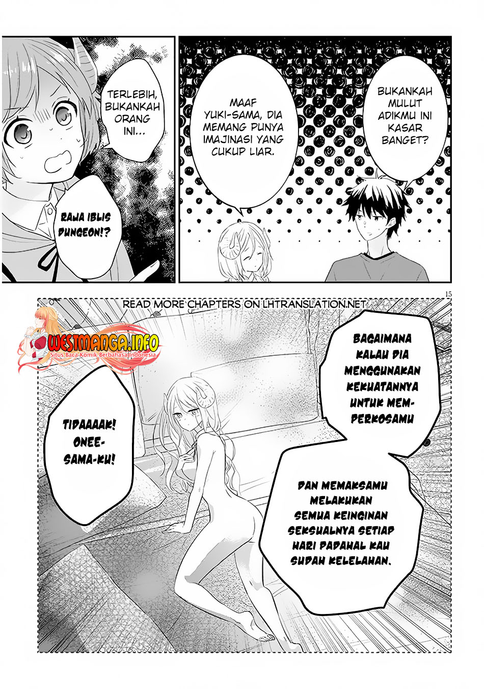 Maou ni Natte node – Dungeon Tsukutte Jingai Musume to Honobono suru Chapter 57.2 - halaman 7