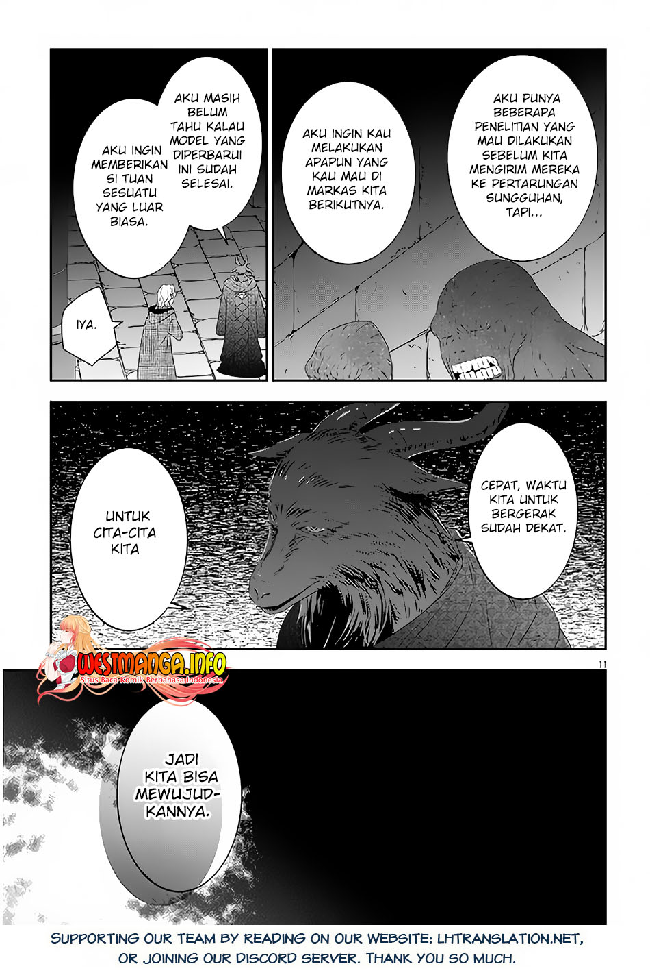 Maou ni Natte node – Dungeon Tsukutte Jingai Musume to Honobono suru Chapter 58.1 - halaman 13