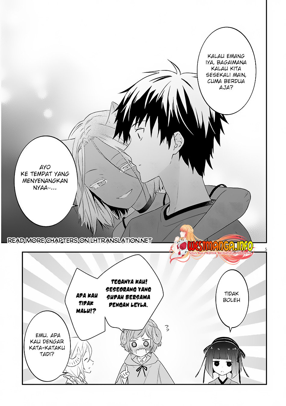 Maou ni Natte node – Dungeon Tsukutte Jingai Musume to Honobono suru Chapter 58.1 - halaman 7
