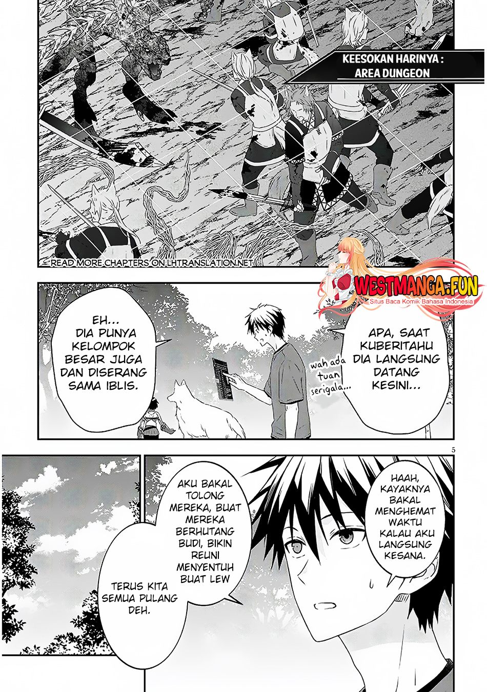 Maou ni Natte node – Dungeon Tsukutte Jingai Musume to Honobono suru Chapter 71.1 - halaman 7