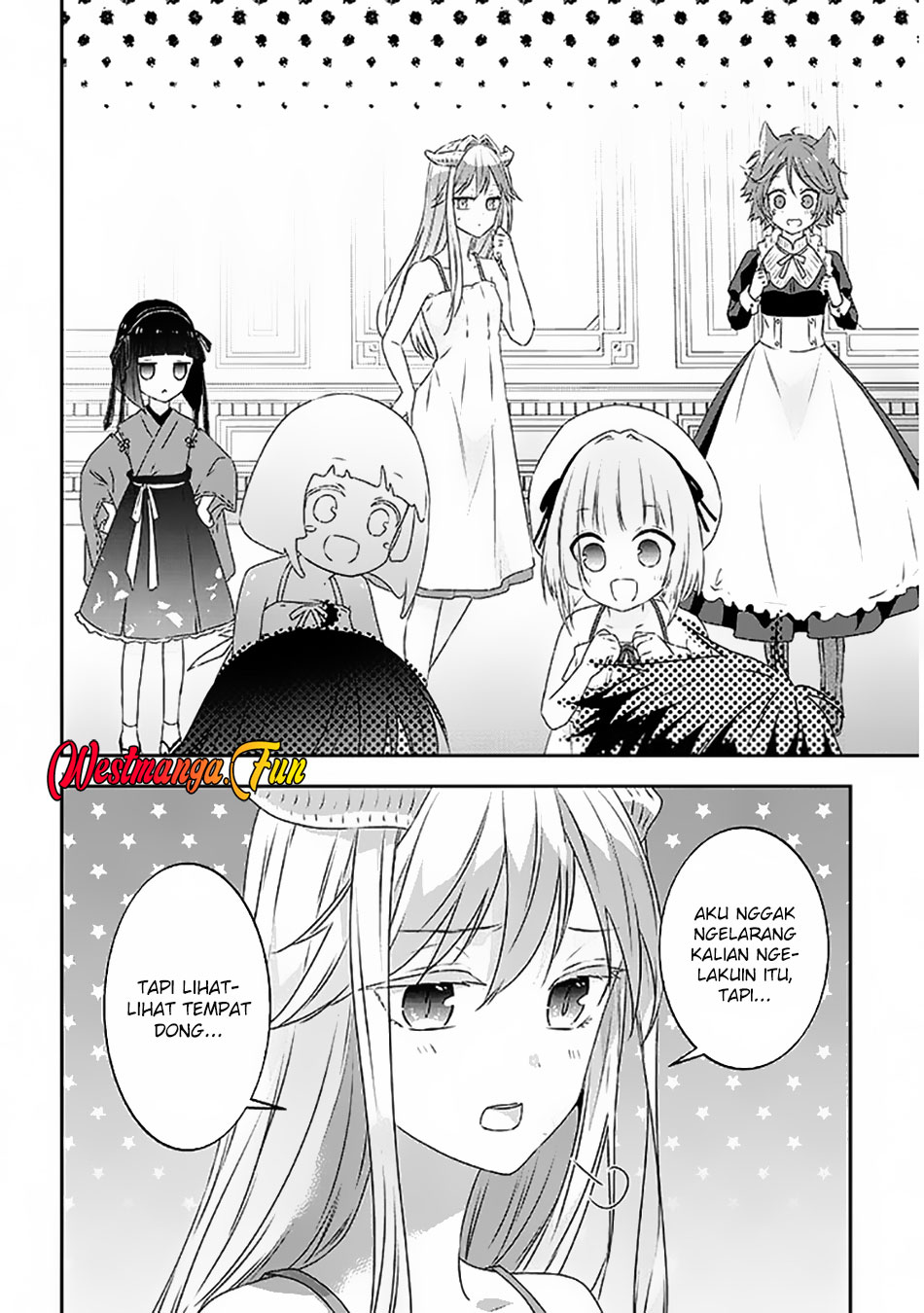 Maou ni Natte node – Dungeon Tsukutte Jingai Musume to Honobono suru Chapter 74.2 - halaman 2