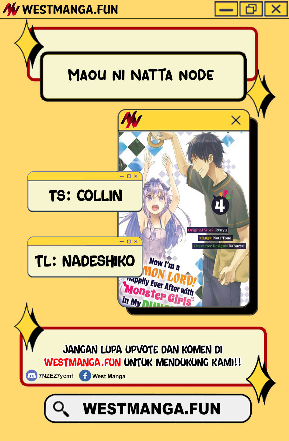 Maou ni Natte node – Dungeon Tsukutte Jingai Musume to Honobono suru Chapter 76.1 - halaman 4