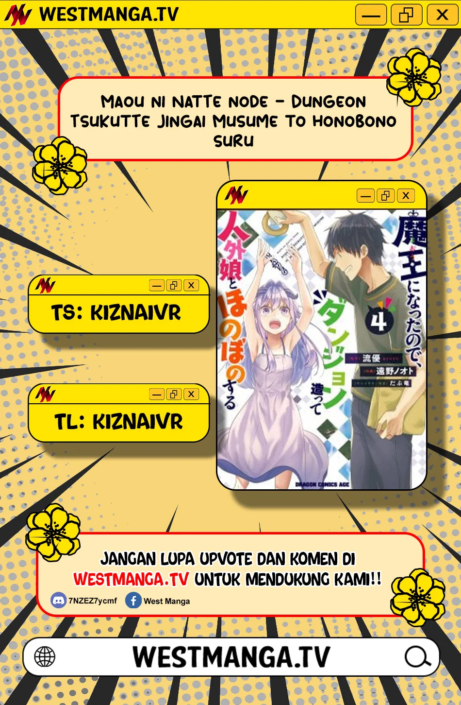 Maou ni Natte node – Dungeon Tsukutte Jingai Musume to Honobono suru Chapter 89.1 - halaman 1
