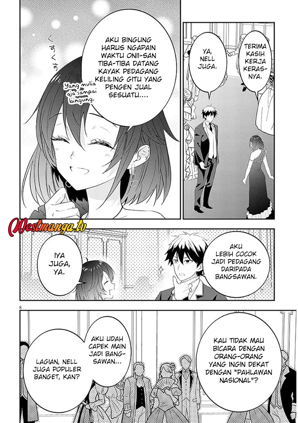 Maou ni Natte node – Dungeon Tsukutte Jingai Musume to Honobono suru Chapter 89.1 - halaman 9