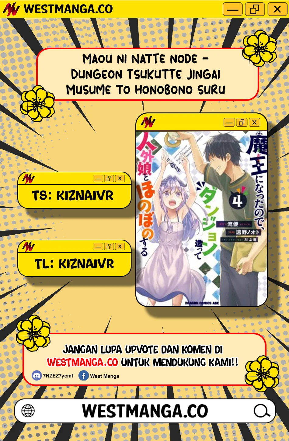 Maou ni Natte node – Dungeon Tsukutte Jingai Musume to Honobono suru Chapter 89.2 - halaman 1