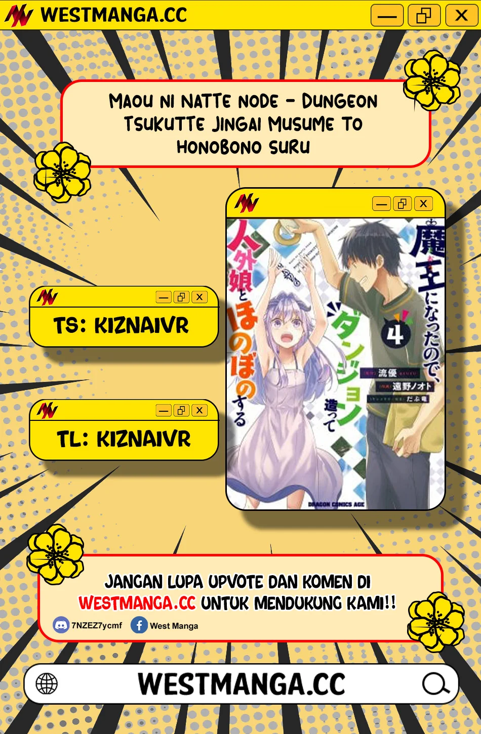 Maou ni Natte node – Dungeon Tsukutte Jingai Musume to Honobono suru Chapter 91.1 - halaman 1