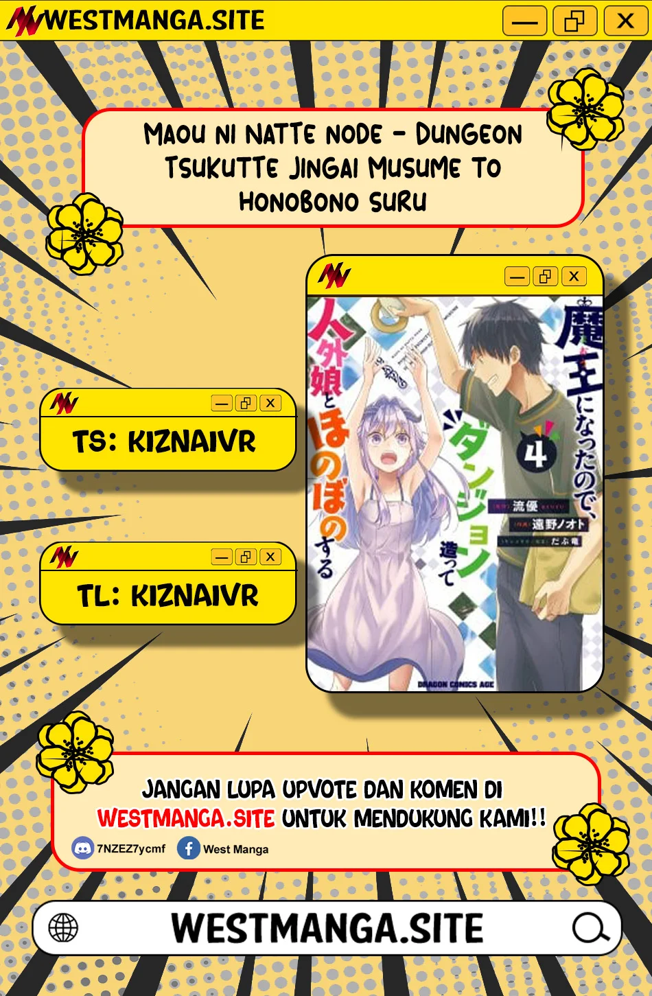 Maou ni Natte node – Dungeon Tsukutte Jingai Musume to Honobono suru Chapter 92.1 - halaman 2