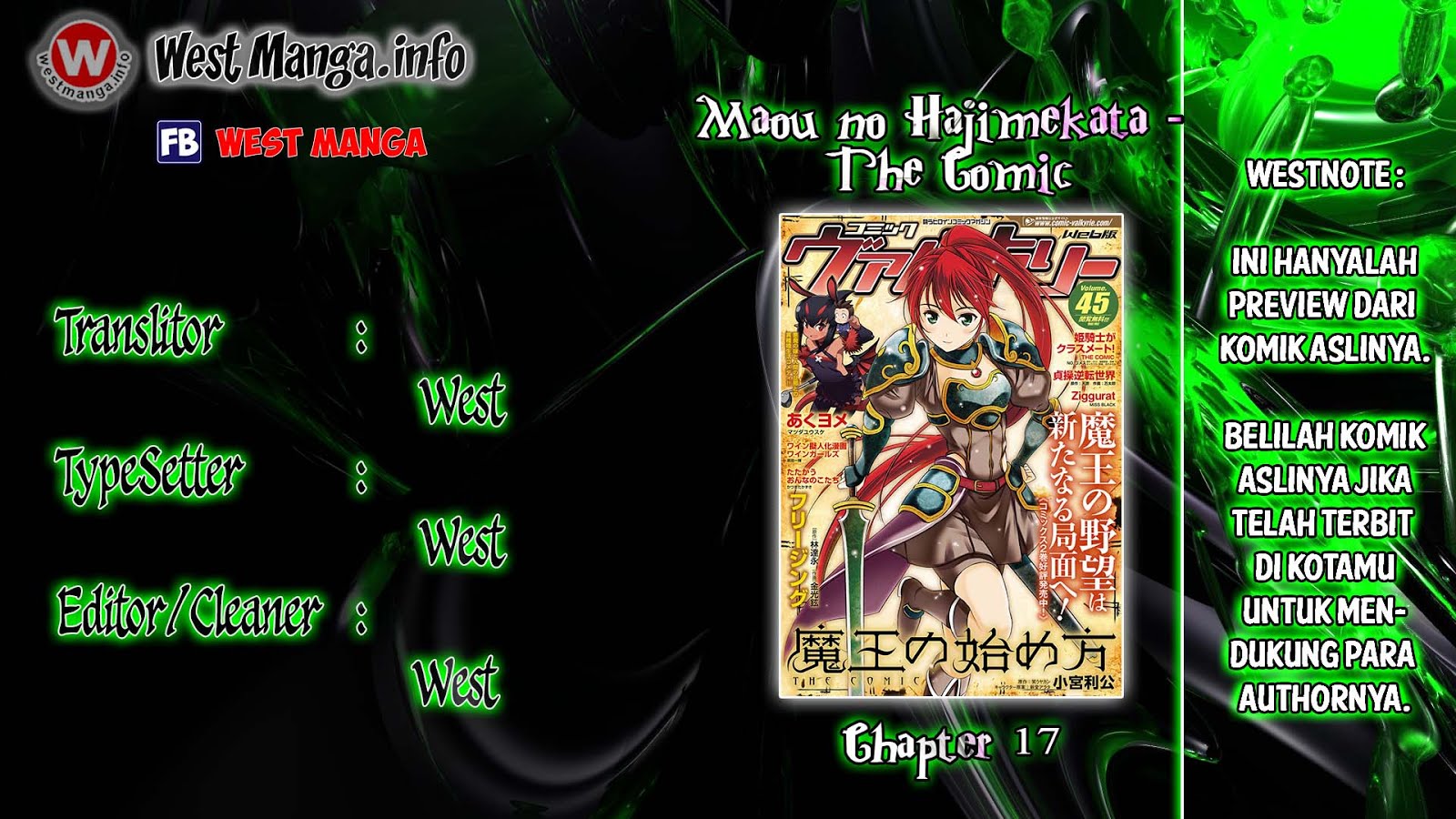 Maou no Hajimekata Chapter 17 - halaman 2