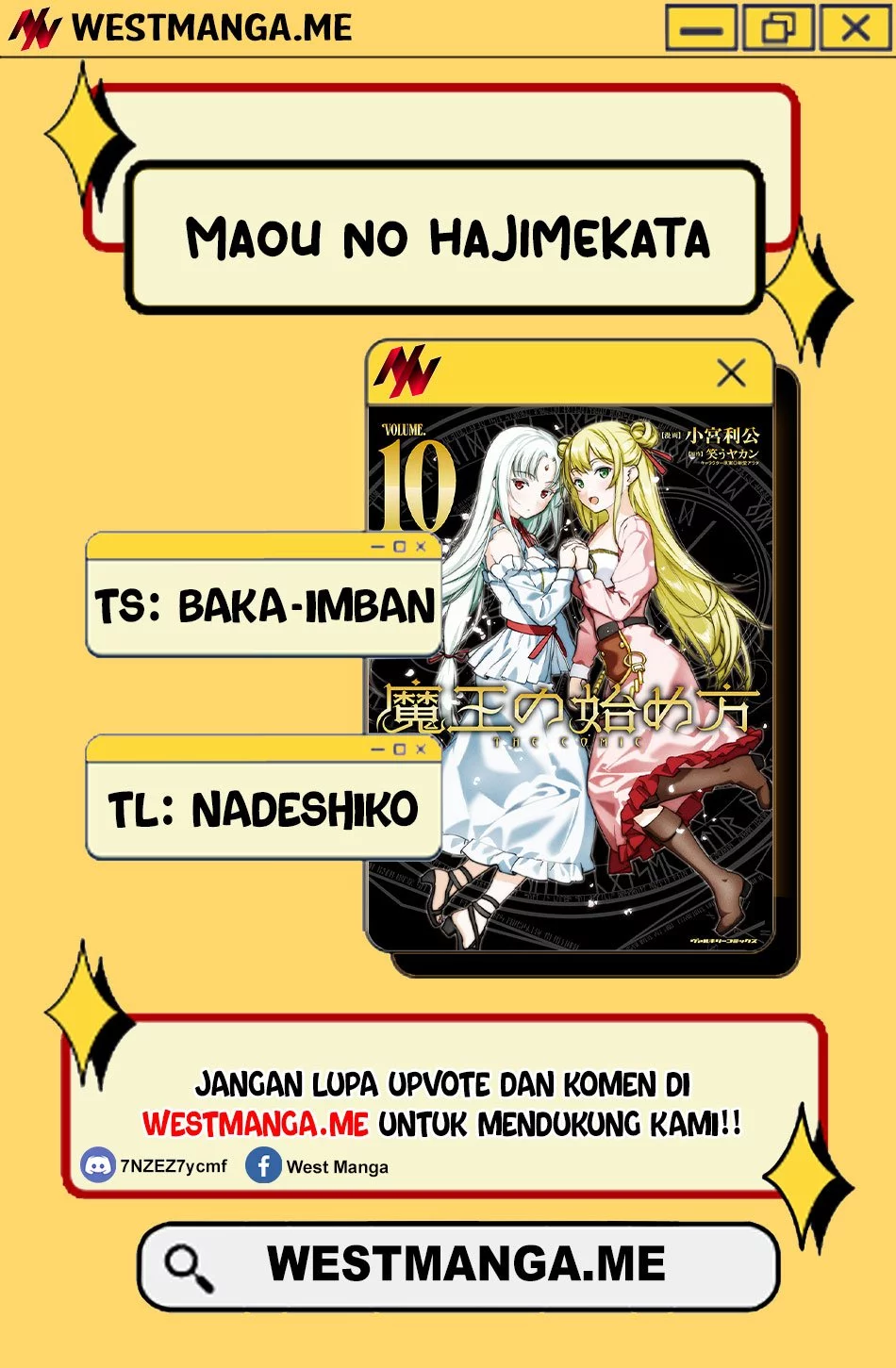 Maou no Hajimekata Chapter 80 - halaman 3