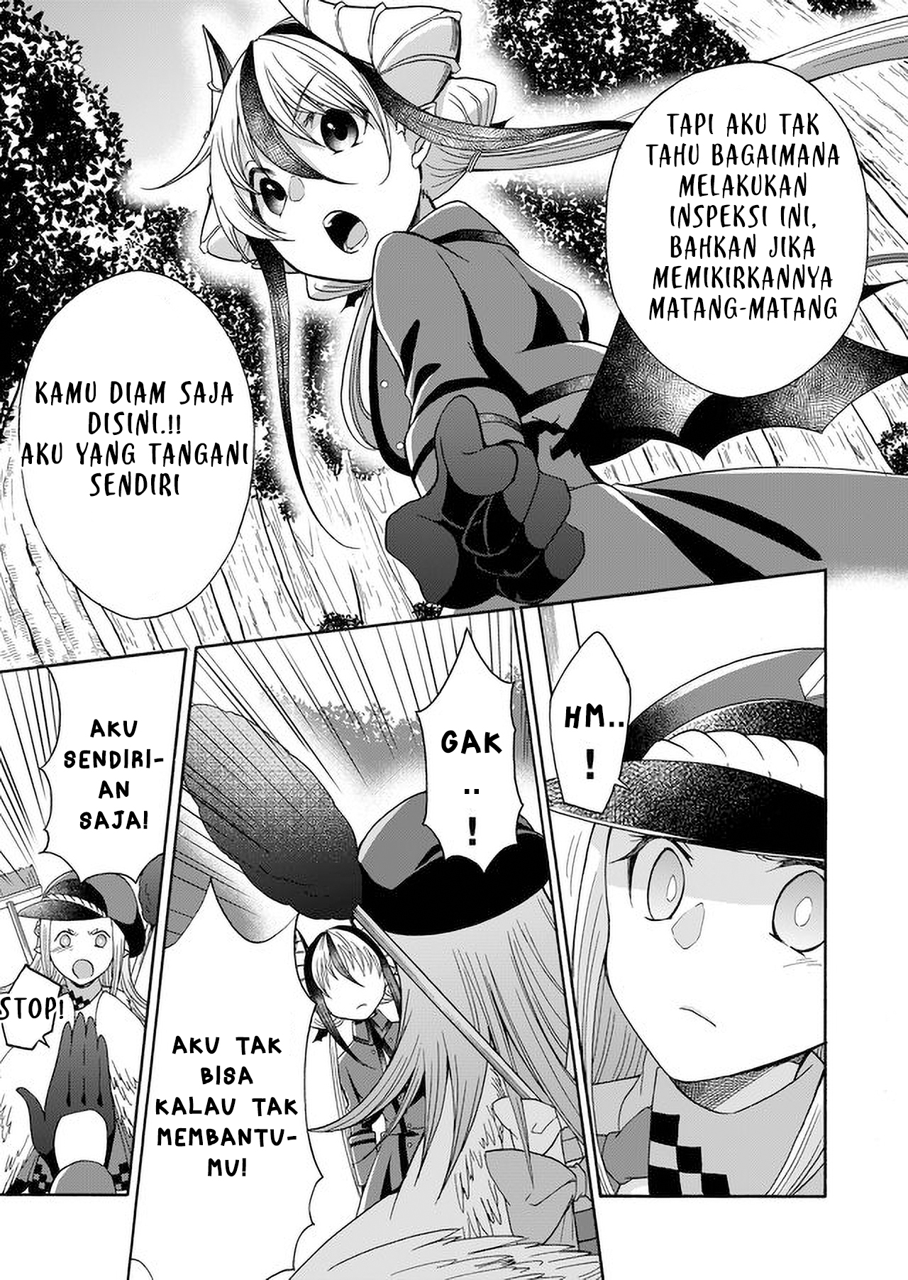Maou no Jinji Chapter 4 - halaman 12