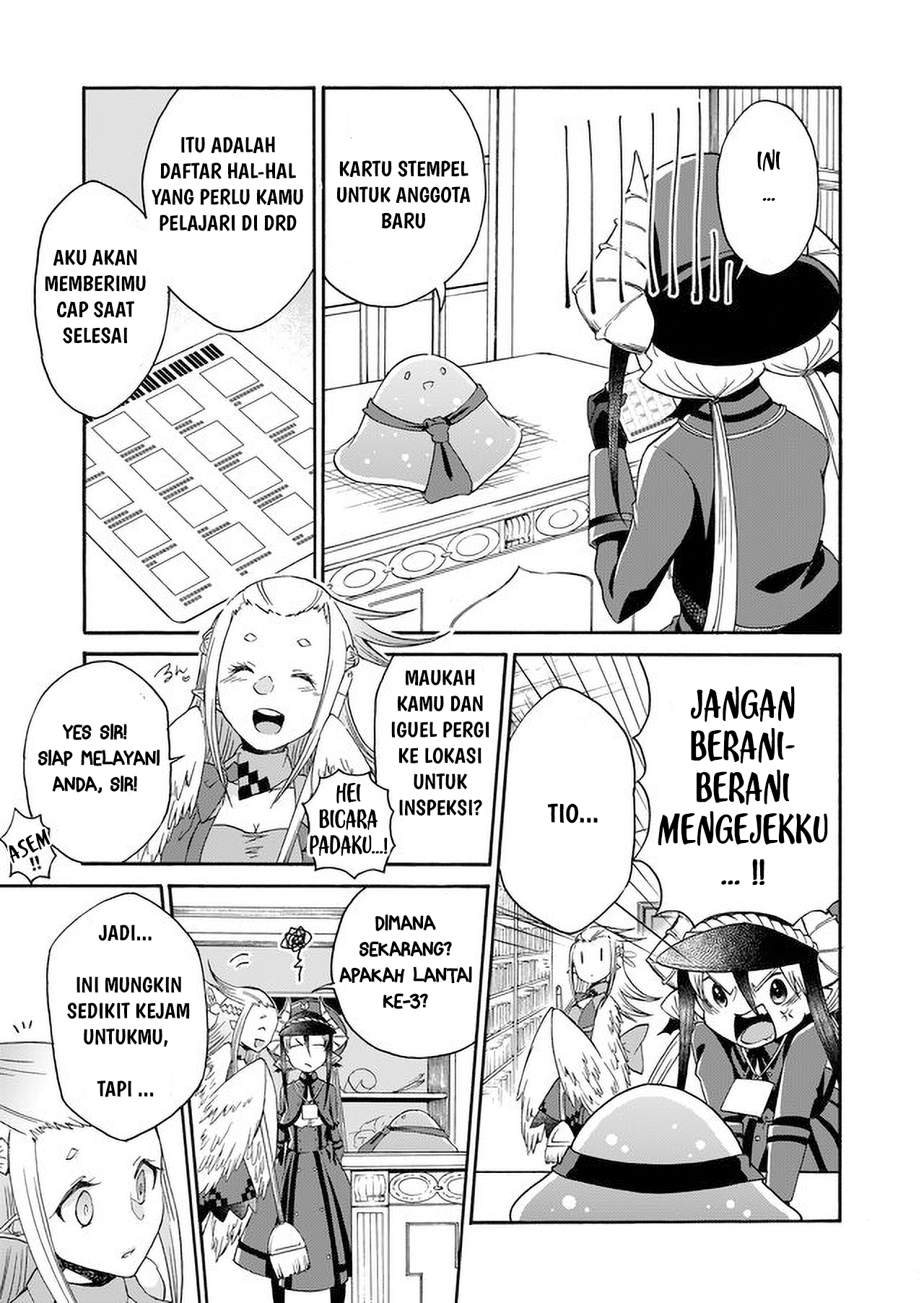 Maou no Jinji Chapter 4 - halaman 4