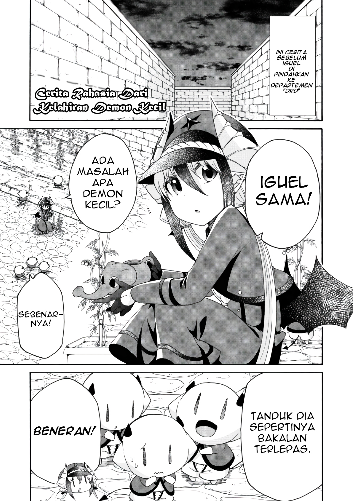 Maou no Jinji Chapter 6.5 - halaman 1