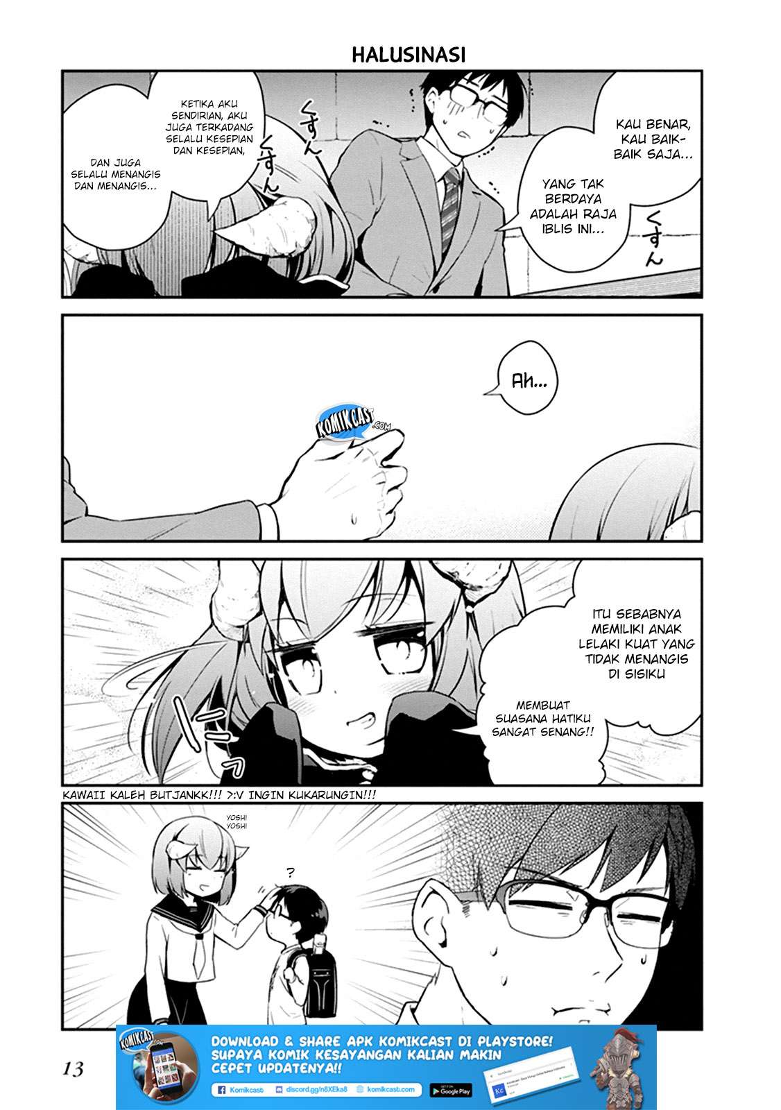 Maou no Kawaii Yamada wa Yoiko Chapter 1.2 - halaman 6