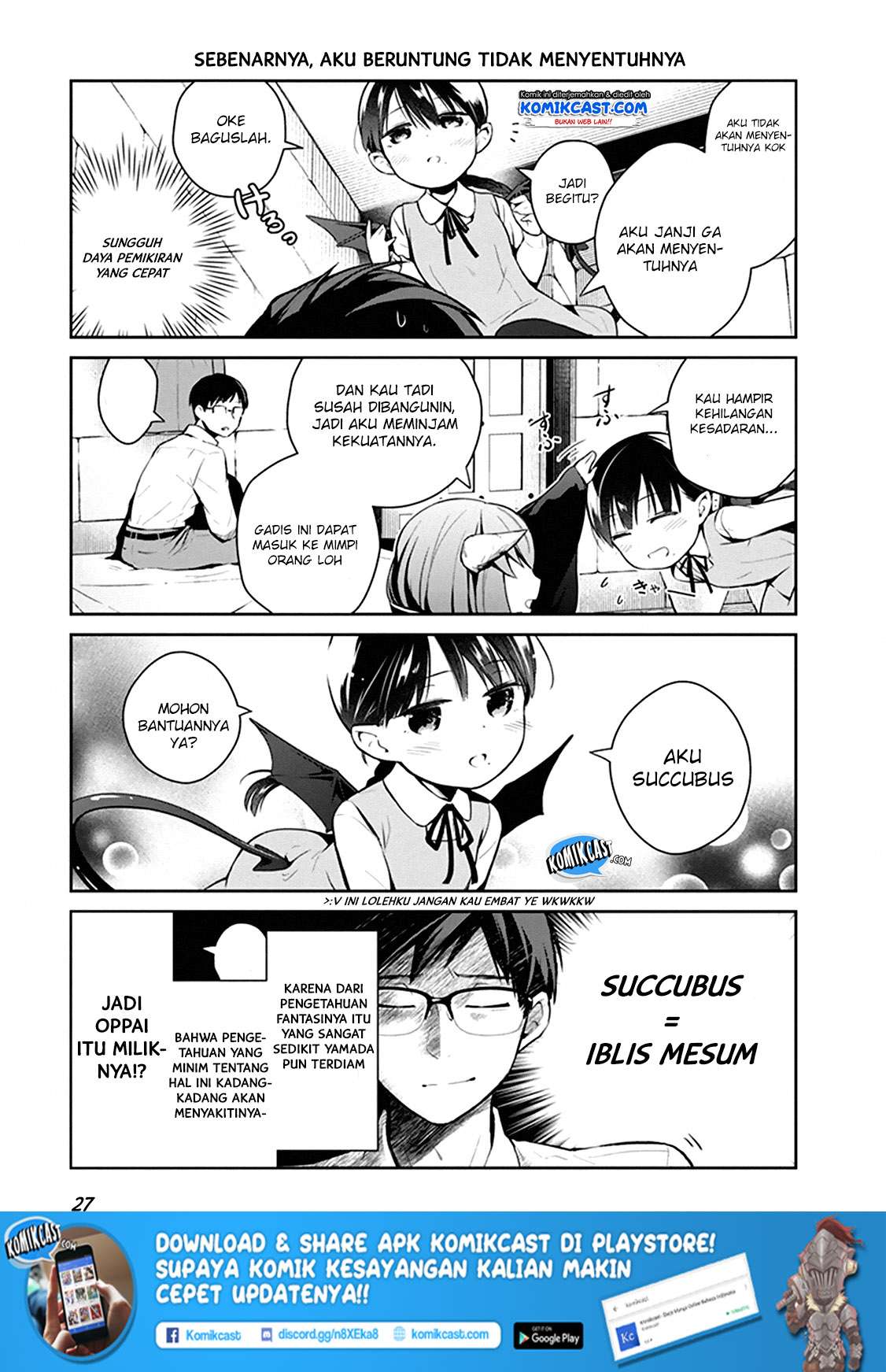 Maou no Kawaii Yamada wa Yoiko Chapter 2.1 - halaman 6