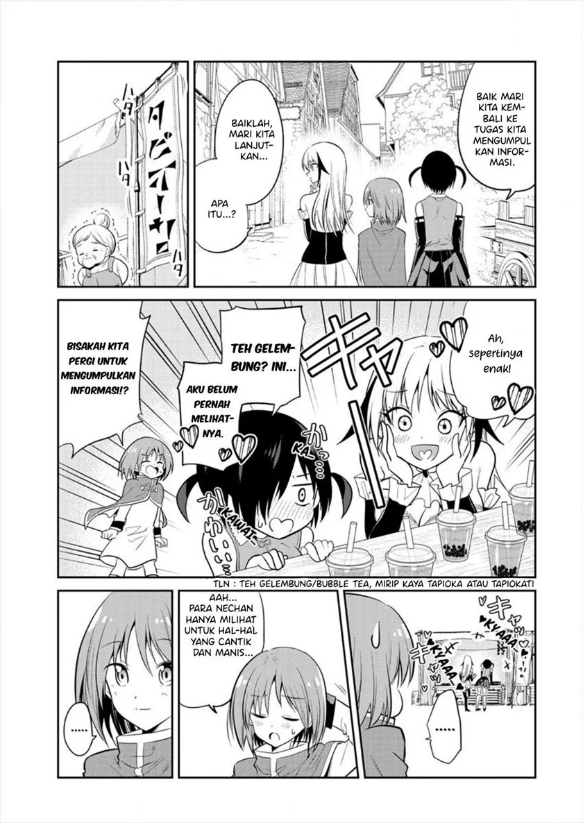 Maou no Musume-tachi yo Ma Guwa Eba Tsuyoku Narerutte Hontou Desu Ka? Chapter 4 - halaman 8